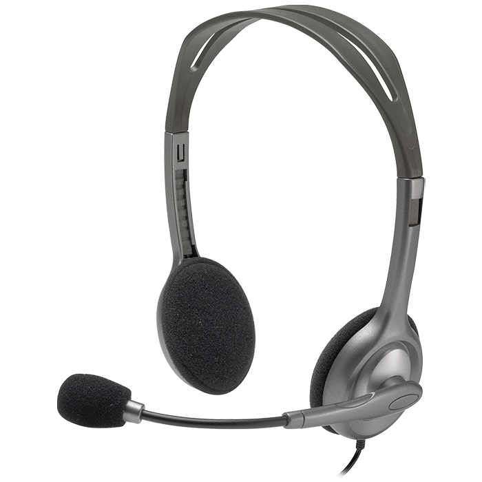 Logitech Stereo Headset H Black Price Specifications Features Croma